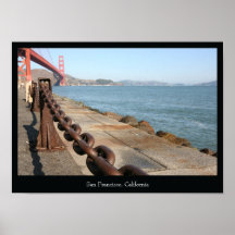 San Francisco Golden Gate Bridge Photo Posters