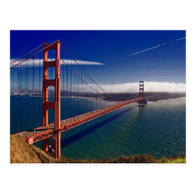 San Francisco Golden Gate Bridge Post Card