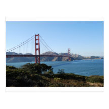 San Francisco Golden Gate Bridge Postcards