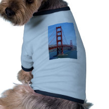 San Francisco Golden Gate Doggie Tshirt