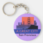 SAN FRANCISCO Keychain