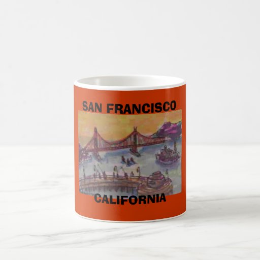 SAN FRANCISCO, LA CALIFORNIE TASSES À CAFÉ