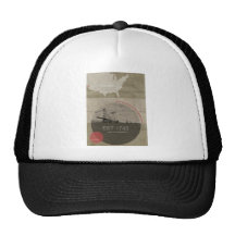 San Francisco Poster Mesh Hat