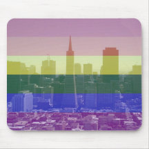 San Francisco Pride Mouse Pad