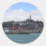 San Francisco Round Sticker