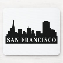 San Francisco Skyline Mouse Pad