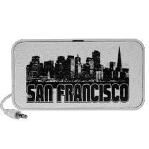 San Francisco Skyline Portable Speakers