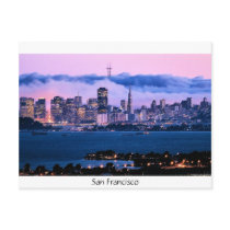 San Francisco Skyline Post Card