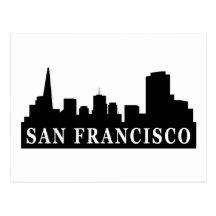 San Francisco Skyline Postcards