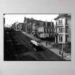 San Francisco Street with Cable Car 1901 Posters