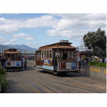 San Francisco Trolley Cars Photo Cut Outs