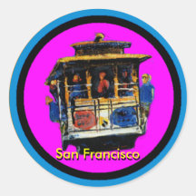 San Francisco Trolley Stickers