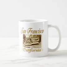 San Francisco Vintage Retro Design Mug