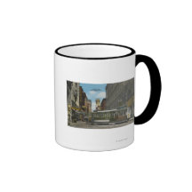 San Francisco, vue de revirement de voiture de CAC Tasse À Café