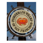 San Francisco Warf Post Card