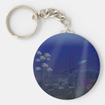 San Fransisco Underwater Keychains