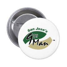 San Jose's 9th Man Buttons