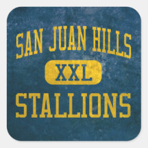 San Juan Hills Stallions Athletics Stickers