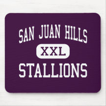 San Juan Hills - Stallions - San Juan Capistrano Mousepads