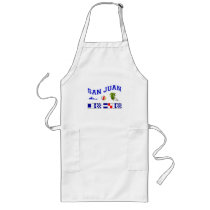 San Juan - Maritime Flag Spelling Aprons