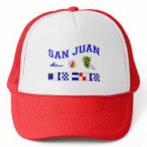 San Juan - Maritime Flag Spelling Hats