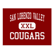 San Lorenzo Valley - Cougars - High - Felton Post Cards