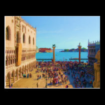 San Marco Piazza - Venezia Italia postcards