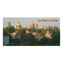 San Miguel de Allende Skyline Photo Card