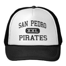 San Pedro - Pirates - High - San Pedro California Mesh Hat