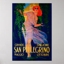 San Pellegrino Vintage PosterEurope