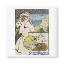 San Sebastian Espana Place Royale Refrigerator Magnets