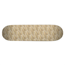 Sand Camouflage Skateboard
