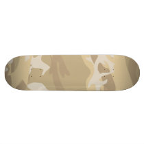 Sand Camouflage Skateboard