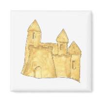 Sand Castle Magnet