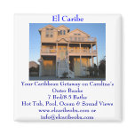 Sand Dollar Front View, El Caribe, Your Caribbe... Magnet