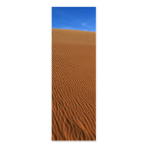 "Sand dune" bookmark Business Card Templates