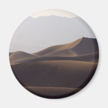Sand Dunes At Sunset Magnet