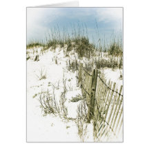 Sand Dunes Fence Card