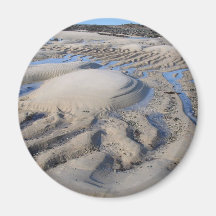 Sand Dunes On The Beach Magnets