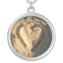 Sand Heart Necklace