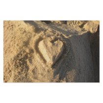 Sand Heart Stationary Customized Stationery