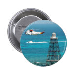 Sand Key Lighthouse Pinback Buttons