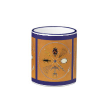 Sand Painting Coffee Mug