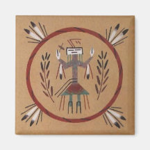 Sand Painting Fridge Magnets