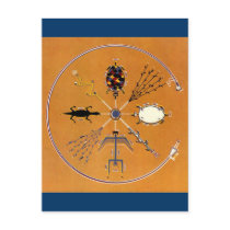 Sand Painting Postcards