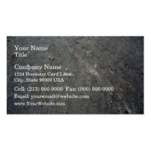 Sand Path Texture With Dirt Business Cards
