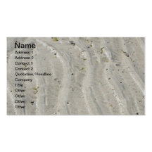 Sand Patterns Business Card Templates
