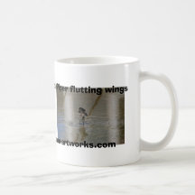 Sand Piper flutting wings kam-artworks... Mug