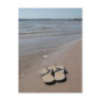 Sandals on the Beach Postcard