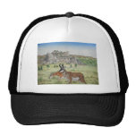 Sandhills Pronghorn Antelope Wildlife Art Trucker Hats